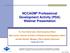 NCCAOM Professional Development Activity (PDA) Webinar Presentation