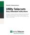 Switch 1 Instructions Utility Telecom Easy Attendant Instructions