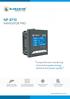NP 8710 NAVIGATOR PRO. Comprehensive monitoring of essential power,energy demand and power quality.