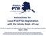 Instructions for Local PTA/PTSA Registration with the Alaska Dept. of Law
