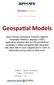 Enterprise Architect. User Guide Series. Geospatial Models