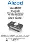LiveMIC2. Bluetooth Wireless Microphone P/N AMLVM5C2XXX USER GUIDE