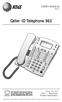 Caller ID Telephone 962