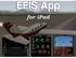 EFIS App for ipad Operation Manual. Table of Contents. II. The Standby Mechanical Gauges. 4. Tech Support... 16