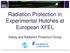 Radiation Protection in Experimental Hutches at European XFEL. Safety and Radiation Protection Group