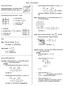 NOTES Linear Equations
