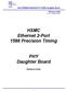 HSMC Ethernet 2-Port 1588 Precision Timing