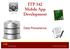 ITP 342 Mobile App Development. Data Persistence