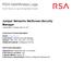 RSA NetWitness Logs. Juniper Networks NetScreen-Security Manager Last Modified: Thursday, May 25, Event Source Log Configuration Guide