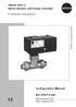 Configuration Manual KH EN. TROVIS Electric Actuator with Process Controller. for heating and cooling applications