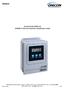 D-100 FLOW DISPLAY MODBUS Network Interface Installation Guide