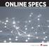 ONLINE SPECS. Connecting You with Key Christian Audiences