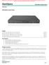 QuickSpecs. HPE 5500 HI Switch Series. Overview. HPE 5500 HI Switch Series. Models