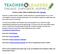 Teacher Leader Online Collaboration Site: Edmodo