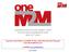 onem2m ADAPTED FOR SMART CITIES ETSI IOT M2M WORKSHOP 2016 NOV 15 TH 2016