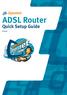 ADSL Router Quick Setup Guide