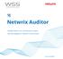 Netwrix Auditor. Visibility Platform for User Behavior Analysis. and Risk Mitigation in Hybrid IT Environments.