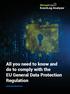 EventLog Analyzer. All you need to know and do to comply with the EU General Data Protection Regulation