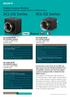 XCL-SG Series. XCL-CG Series. Digital Camera Module Equipped with the Global Shutter CMOS Sensor