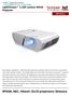 EPSON, NEC, Hitachi (3LCD projectors) Distance