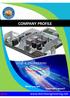 COMPANY PROFILE DOLCHE ENGINEERING ICT.   Where you get Unlimited Support!