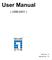 User Manual ( USB-0401 ) H/W Ver.: 5 Manual Ver.: 1.0