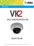 Quick Guide. VK2-108VRDIR35V16e. Quick Guide. Please read this manual thoroughly before use, and keep it handy for future reference.