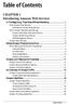 Table of Contents. CHAPTER 1 Introducing Amazon Web Services. In The Beginning, There Was Affiliate Marketing... 1