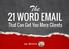 The 21 WORD  . That Can Get You More Clients. Ian Brodie