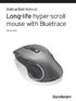 Long-life hyper-scroll mouse with Bluetrace