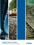 TRIMBLE GEDO SYSTEMS PRECISION, EFFICIENCY, AND SAFETY IN RAIL MEASUREMENT