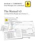 The Manual v3 covering CR Data Manager up to Version 1.1