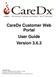 CareDx Customer Web Portal User Guide Version 3.6.3