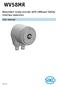WV58MR. Redundant rotary encoder with CANopen Safety interface extension User manual 307/17