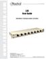 LX8 User Guide Eight Channel Transformer Isolated Line Splitter   True to the Music