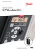 Quick Guide VLT Micro Drive FC 51