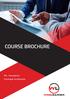 COURSE BROCHURE. ITIL - Foundation Training & Certification