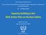 Capacity building in the IAEA Action Plan on Nuclear Safety
