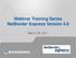 Webinar Training Series NetBorder Express Version 4.0. March 29, 2011