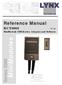 MiniModules. Reference Manual. Series R CT 3002 V 1.0 MiniModule USB Service Adapter and Software