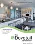 Dovetail. The Newsletter. The kitchen is the heart of a home. Photo supplied by Drury Design, Glen Ellyn, IL. Grabill Featured Project July 2014