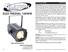 ELED FRESNEL 100WW. User Instructions. Elation Professional 6122 S. Eastern Ave. Los Angeles CA