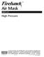 Air Mask PARTS LIST High Pressure