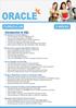 ORACLE CURRICULUM 6 WEEKS. Introduction to SQL