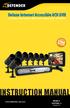 NSTRUCTION MANUAL. Deluxe Internet Accessible 8CH DVR. w/ w/ 8 8 Hi-Res Indoor/Outdoor Night Vision Cameras and 8 8 LCD Monitor