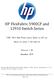 HP FlexFabric 5900CP and Switch Series