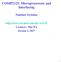 COMP2121: Microprocessors and Interfacing. Number Systems