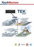 TEK Series. Unique Expansion Possibilities. Power and Networking Expansion Module. Automation I/O Expansion Module