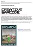 Creative Barcode User Guide Upholding the value of creativity, innovation and entrepreneurship
