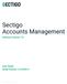 Sectigo Accounts Management